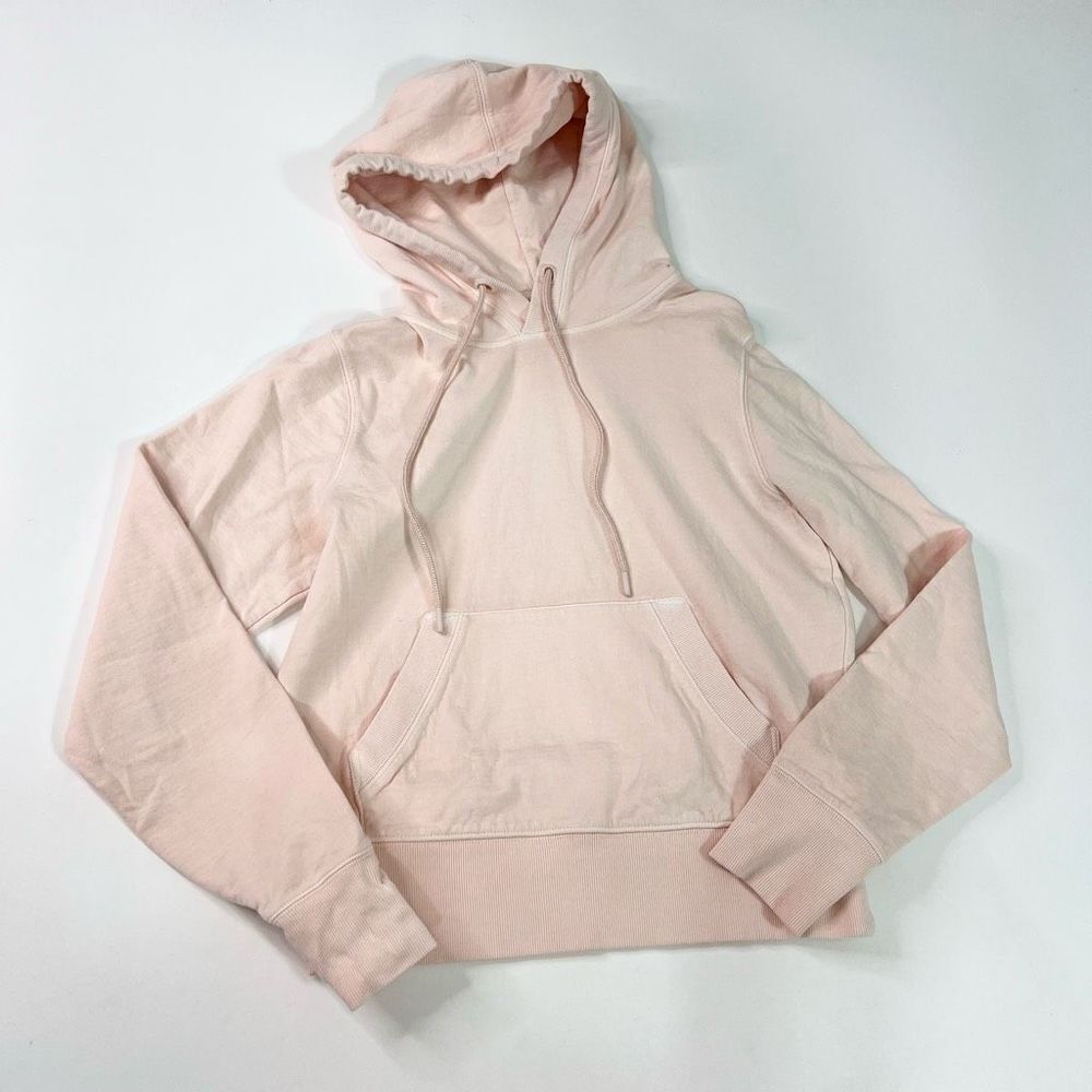 Athleta Light Blush Pink Pullover Hoodie